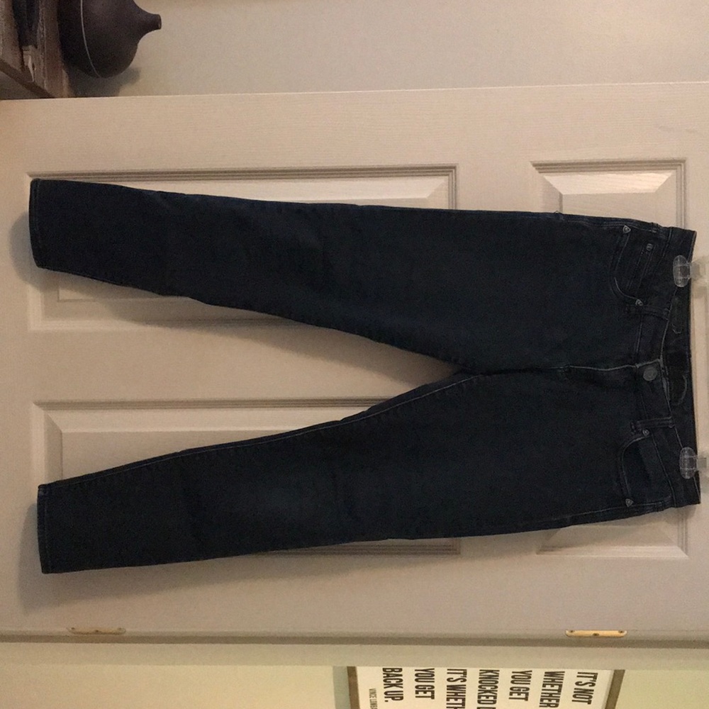 Faded black pants